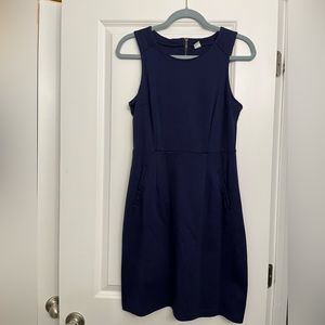 Old Navy zipper back dress with pockets.